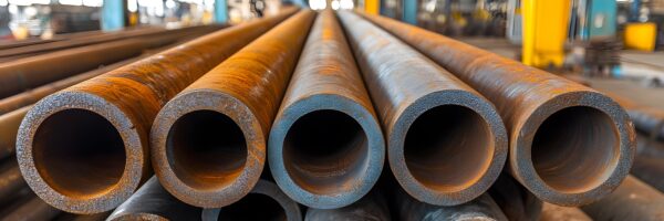 Industrial Steel Pipes Stacked: Durable Metal Components for Construction Sites, Factory Piping Systems, and Machinery Fluid Transport Industrial Steel Pipes Stacked: Durable Metal Components for Construction Sites, Factory Piping Systems, and Machinery Fluid Transport